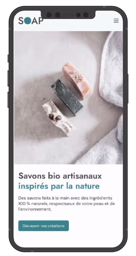 Mockup du site internet d'Alexis Pennel, dévelopeur web freelance.